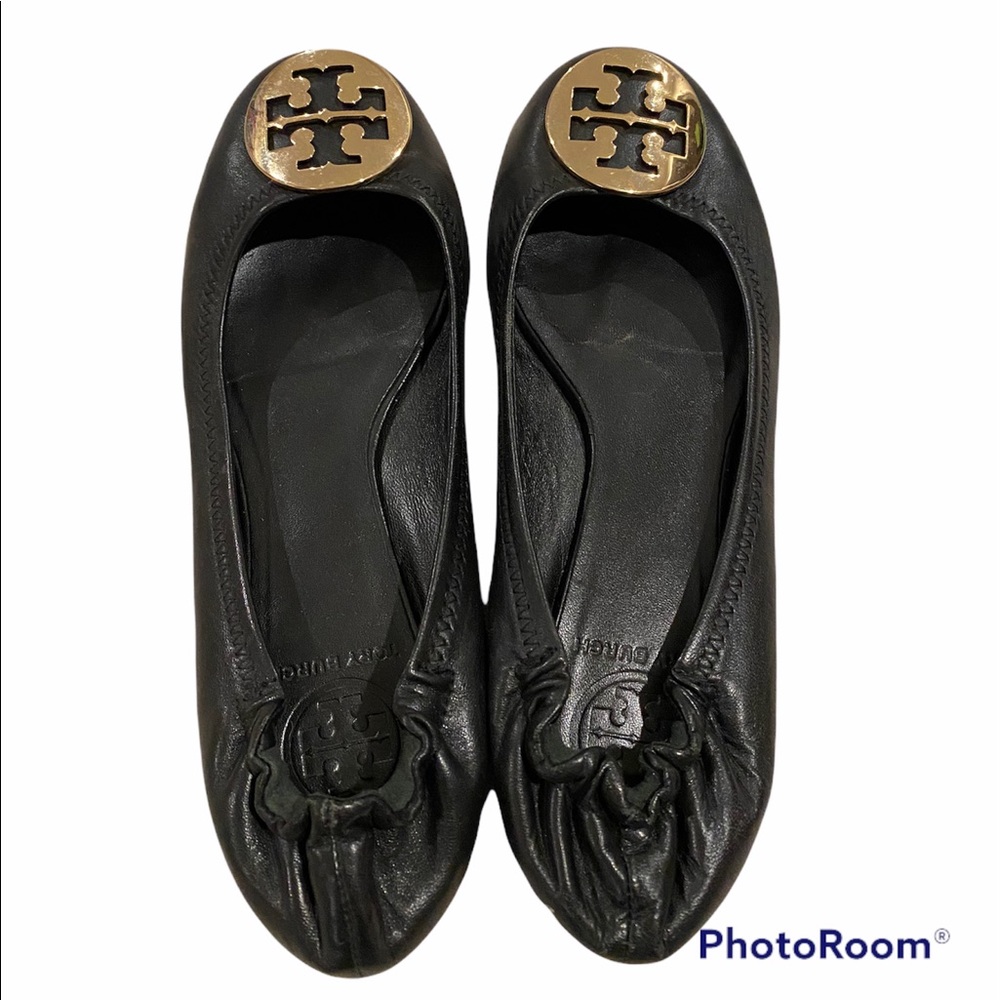 Tory Burch Reva Mini Travel Ballet Flats size 7